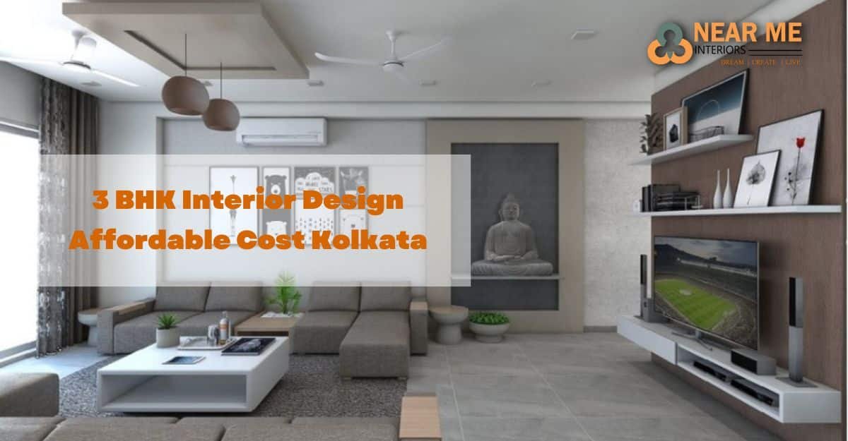 Read more about the article 3 BHK Interior Design Affordable Cost Kolkata