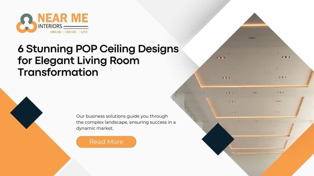 Elevate the ambiance of your living room with one of these six stunning POP ceiling designs that exude elegance and sophistication. Whether you prefer a modern geometric pattern or a timeless floral motif, there's a design to suit every style and taste. Transform your space into a luxurious haven where comfort meets beauty, and create lasting memories with family and friends in a living room that truly reflects your unique personality and lifestyle.
