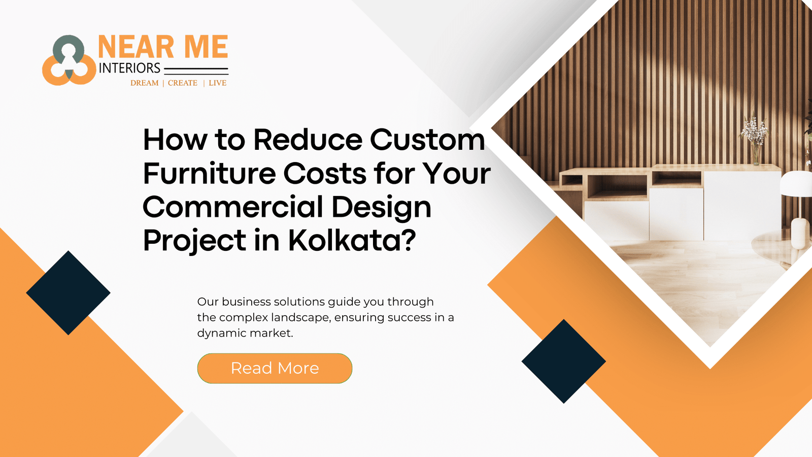 Read more about the article How to Reduce Custom Furniture Costs for Your Commercial Design Project in Kolkata?
