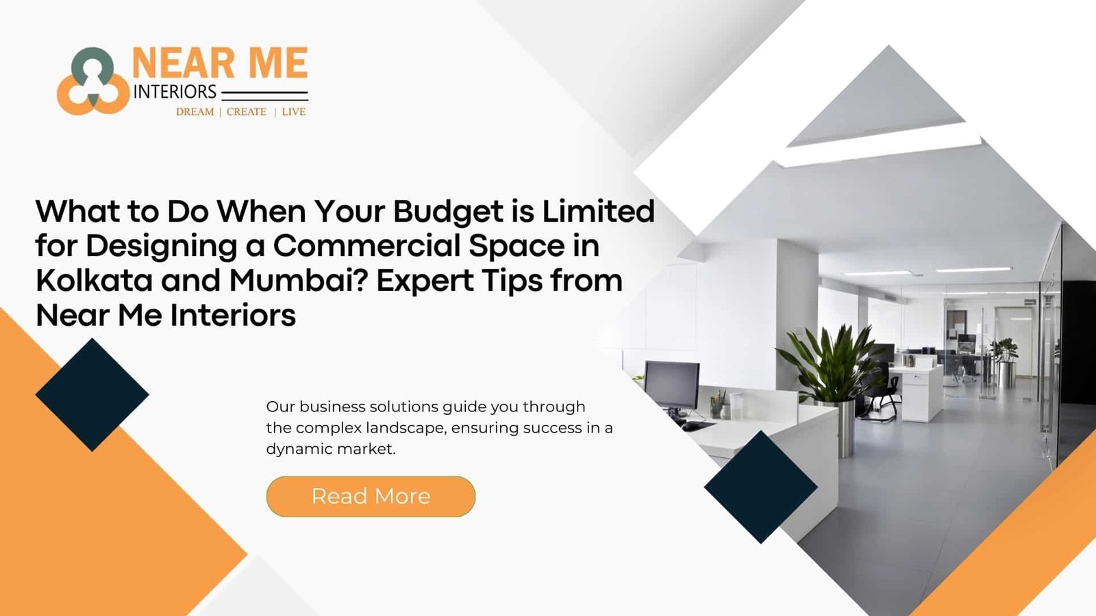 Read more about the article Commercial Interior Design in Kolkata and Mumbai? Expert Tips