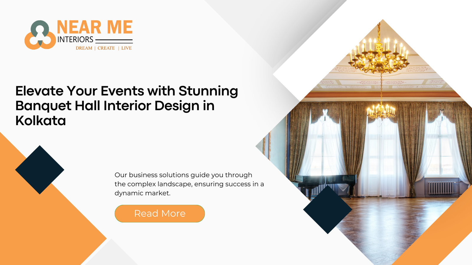 Read more about the article Stunning Banquet Hall Interior Design in Kolkata
