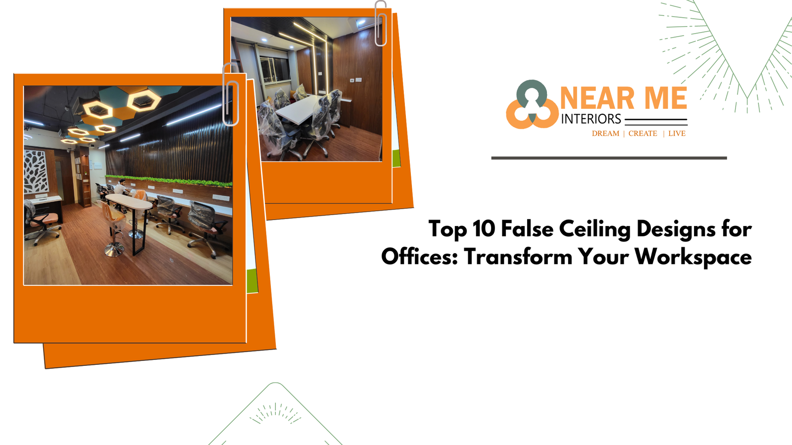 Read more about the article Top 10 False Ceiling Designs for Offices