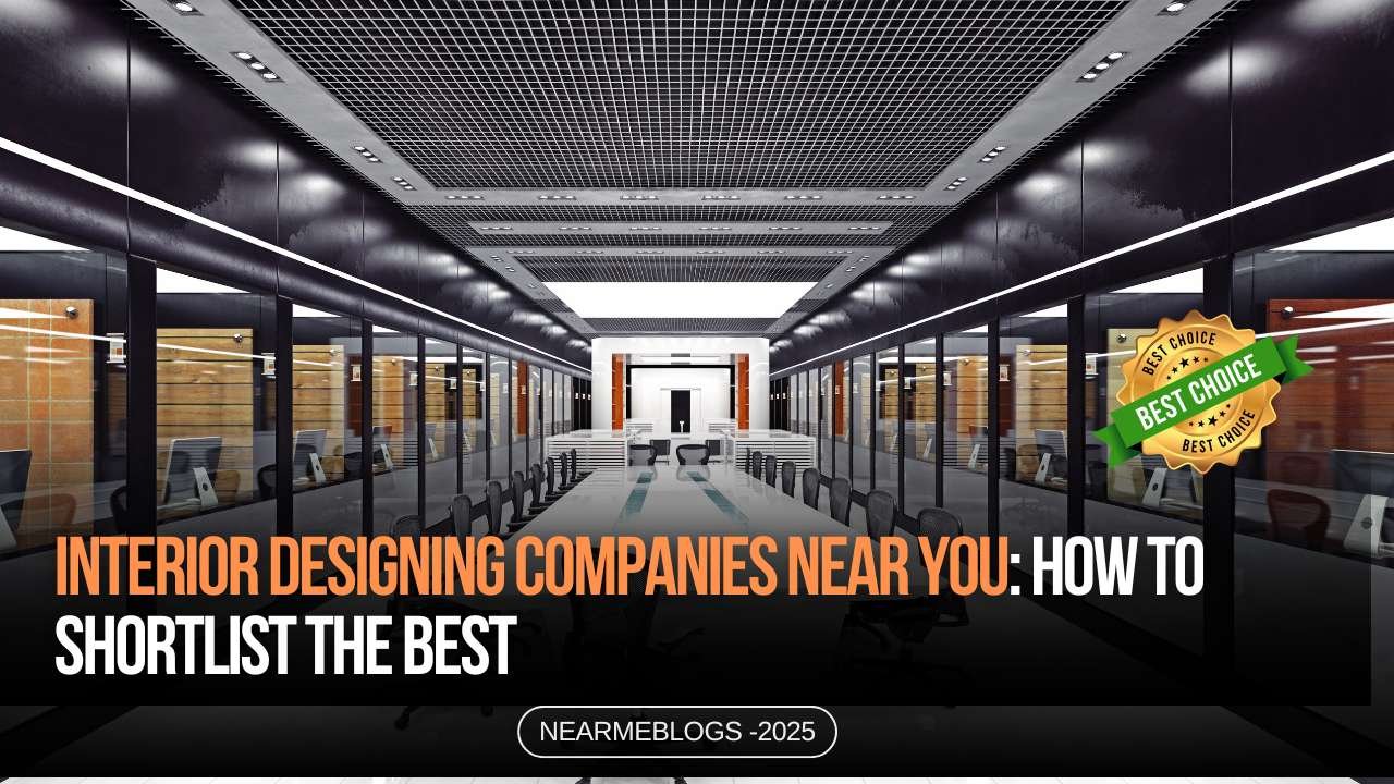 Read more about the article Interior Designing Companies Near You: How to Shortlist the Best